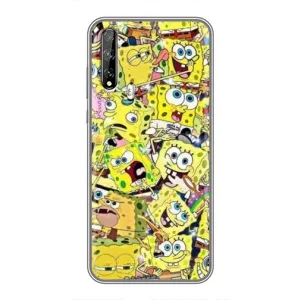 Чехол с принтом «Эмоции Спанч Боба» для Huawei P Smart Pro
