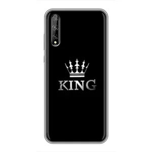 Чехол с Короной Хуавей Пи Смарт Про - (AlphaPrint) (KING)