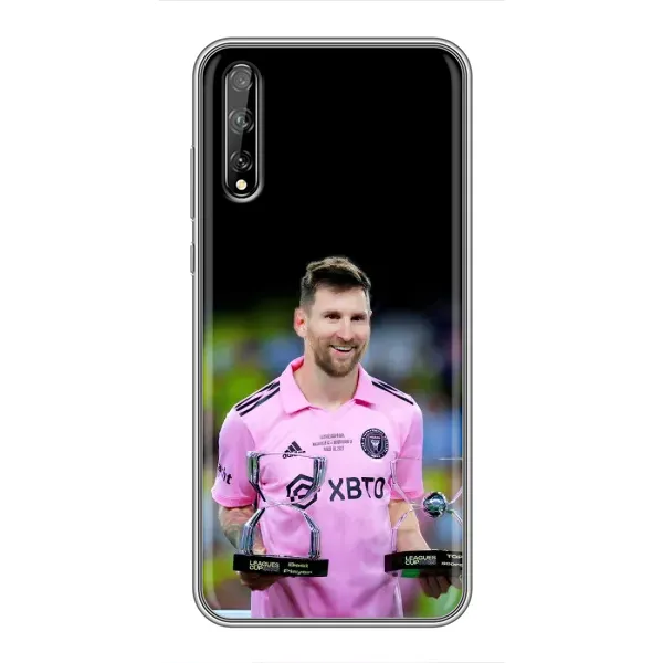 Чехол с принтом «Кубки Месси» для Huawei P Smart Pro