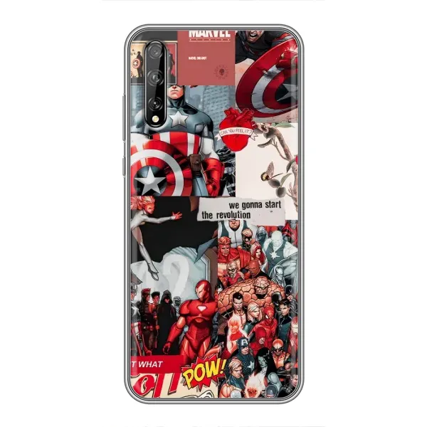 Чехол с принтом «Марвел Комикс» для Huawei P Smart Pro