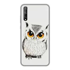 Чехол с птицами на Huawei P Smart Pro (VPrint) (Милая Сова)