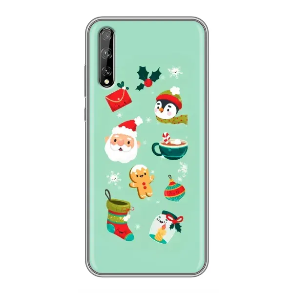 Чехол с принтом «Настроение НГ» для Huawei P Smart Pro
