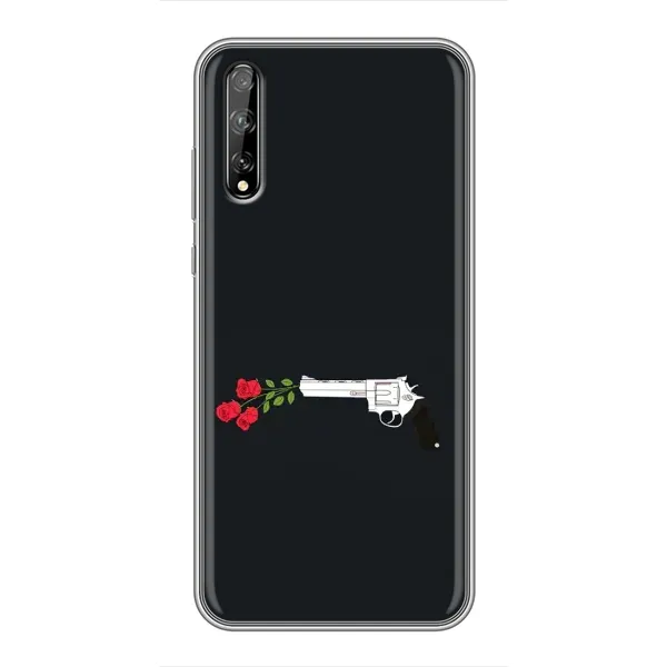 Чехол с принтом «Неожиданные цветы» для Huawei P Smart Pro