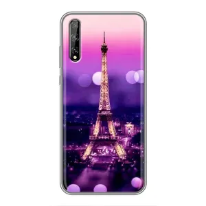 Чехол Эйфелева Башня для Huawei P Smart Pro - (AlphaPrint) (Париж Башня)