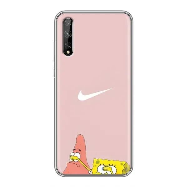 Чехол с принтом «Патрик и Губка» для Huawei P Smart Pro
