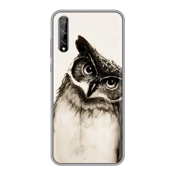 Чохол з принтом «Сова» для Huawei P Smart Pro