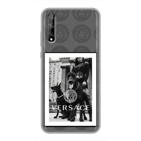 Чохол з принтом «Версаче» для Huawei P Smart Pro