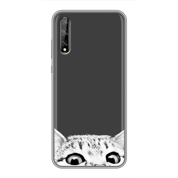 Чохол з принтом «Виглядає котик» для Huawei P Smart Pro