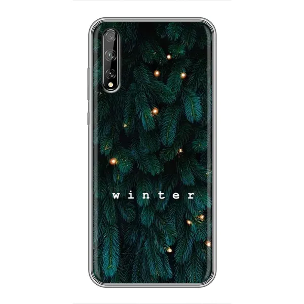 Чехол с принтом «Winter» для Huawei P Smart Pro