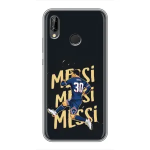Чехлы для Huawei P Smart Z/ Y9 Prime 2019 (Leo чемпион) (AlphaPrint) (Messi ПСЖ)