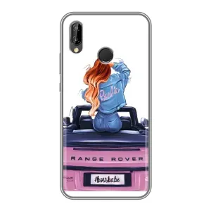 Чехол с печатью для Huawei P Smart Z/ Y9 Prime 2019 - (Мода) (AlphaPrint) (На машине)