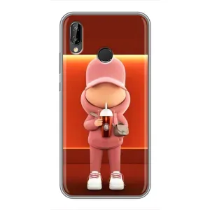 Крутые Чехлы Луи Виттон для Huawei P Smart Z/ Y9 Prime 2019 (AlphaPrint) (С Кофе)