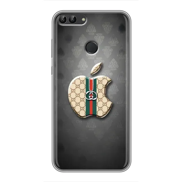 Чохол з принтом «Apple gucci» для Huawei P Smart (Enjoy 7s, FIG-LA1)