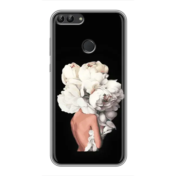 Чехол с принтом «Белые цветы» для Huawei P Smart (Enjoy 7s, FIG-LA1) Чехол с принтом «Белые цветы» для Huawei P Smart (Enjoy 7s, FIG-LA1)