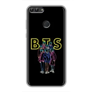 Чехлы BTS для Huawei P Smart, Enjoy 7s, FIG-LA1 (AlphaPrint) (BTS стайл)