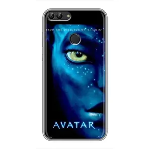 Чехлы с фильма АВАТАР для Huawei P Smart, Enjoy 7s, FIG-LA1 (AlphaPrint) (глаз Аватара)