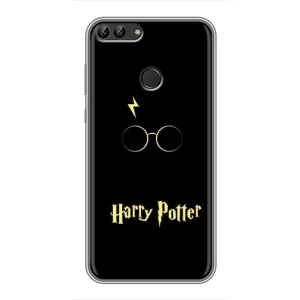 Чехлы с Гарри Поттером для Huawei P Smart, Enjoy 7s, FIG-LA1 (AlphaPrint) (Harry Potter)