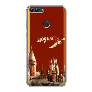 Чехлы с Гарри Поттером для Huawei P Smart, Enjoy 7s, FIG-LA1 (AlphaPrint) (Hogwarts)