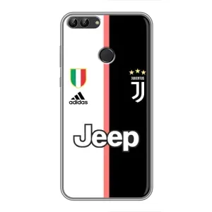 Чехлы для Huawei P Smart, Enjoy 7s, FIG-LA1 (VPrint) - Футбольные клубы (Juventus)