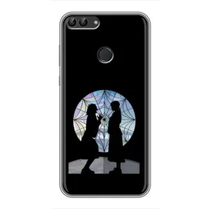 Чехлы Венсдей на Huawei P Smart, Enjoy 7s, FIG-LA1 Уэнсдей (AlphaPrint) (комната Уэнздей)