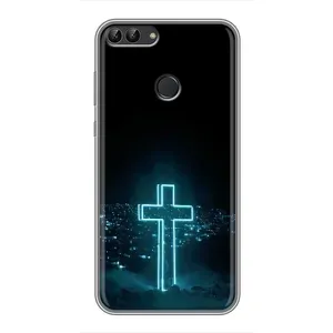 Чехол для Huawei P Smart, Enjoy 7s, FIG-LA1 (AlphaPrint) - (Христианские)
