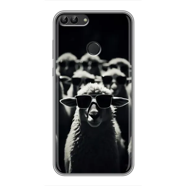 Чехол с принтом «Овечка в очках» для Huawei P Smart (Enjoy 7s, FIG-LA1) Чехол с принтом «Овечка в очках» для Huawei P Smart (Enjoy 7s, FIG-LA1)