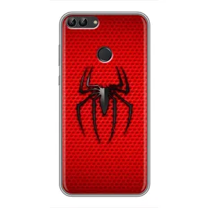 Чехол с человеком пауком для Huawei P Smart, Enjoy 7s, FIG-LA1 - (AlphaPrint) (Паук Марвел)