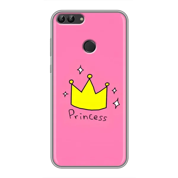 Чехол с принтом «Princess» для Huawei P Smart (Enjoy 7s, FIG-LA1)