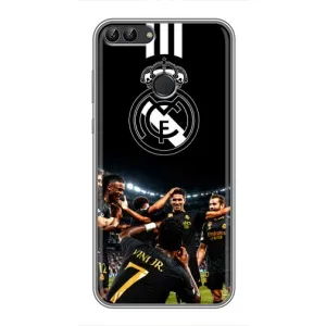 Чехол для Huawei P Smart, Enjoy 7s, FIG-LA1 с принтом (ФК Реал Мадрид)