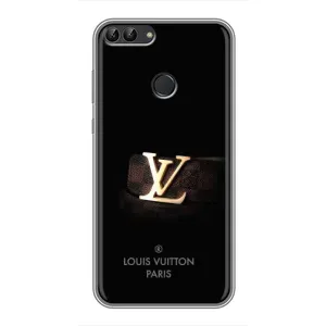 Чохли Луі Вітон для Huawei P Smart, Enjoy 7s, FIG-LA1 (AlphaPrint - LOUIS VUITTON) (ремінець LV)