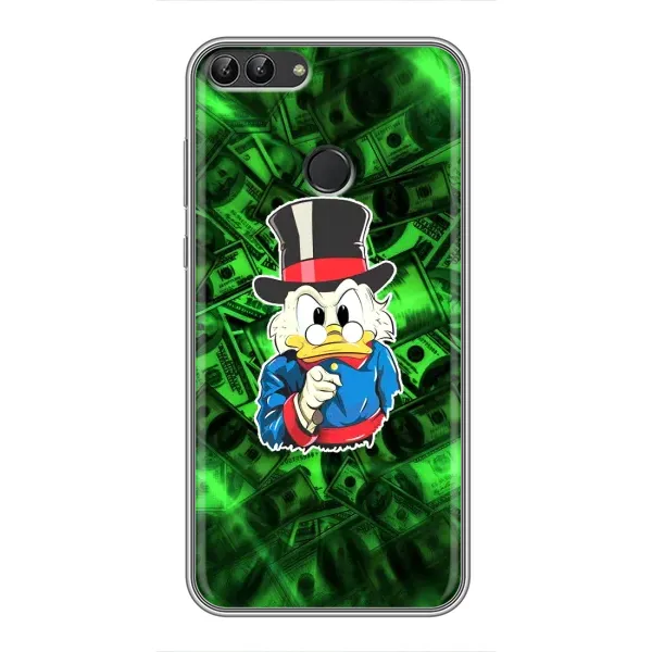 Чохол з принтом «Скрудж МакДак» для Huawei P Smart (Enjoy 7s, FIG-LA1)