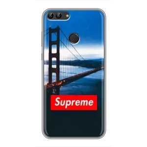 Чехол для Huawei P Smart, Enjoy 7s, FIG-LA1 с картинкой Supreme (AlphaPrint) (Стиль Supreme)