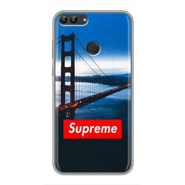 Чехол с принтом «Стиль Supreme» для Huawei P Smart (Enjoy 7s, FIG-LA1)