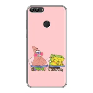 Чехол с принтом «За партой» для Huawei P Smart (Enjoy 7s, FIG-LA1)