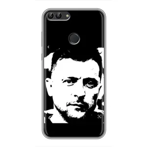 Чехол для Huawei P Smart, Enjoy 7s, FIG-LA1 (AlphaPrint - с принтом Зеленского) (Зеленский АРТ)