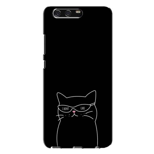 Чохол з принтом «Байдужий кіт» для Huawei P10 Plus (VKY)