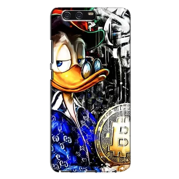 Чохол з принтом «Біткойн Скрудж» для Huawei P10 Plus (VKY)