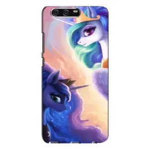 Чохол для Хуавей П10 Плюс - (Єдинорожки - Новинки) (AlphaPrint) (Єдинорожки)
