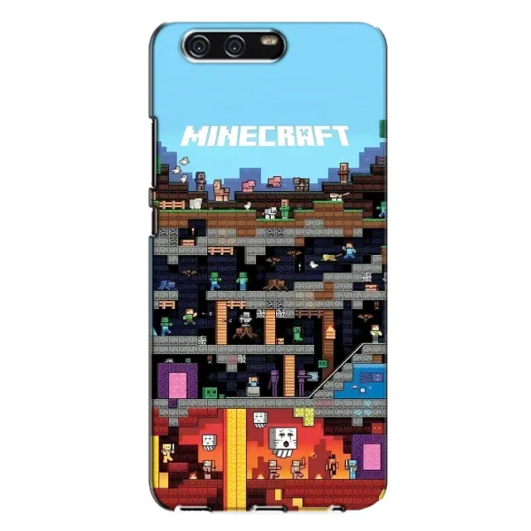 Чохол з принтом «фон Minecraft» для Huawei P10 Plus (VKY)