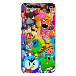 Чехол для Huawei P10 Plus, VKY Бравл Старс (VPrint) (Герої Бравл Старс)