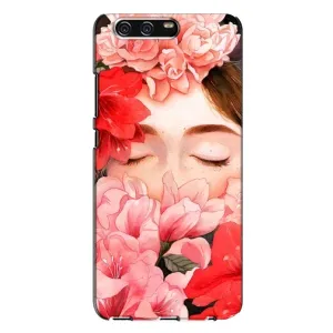Чехлы (ART) Цветы на Huawei P10 Plus, VKY (VPrint) (Очі в квітах)
