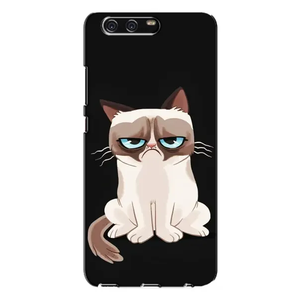 Чехол с принтом «Грустный кот» для Huawei P10 Plus (VKY)