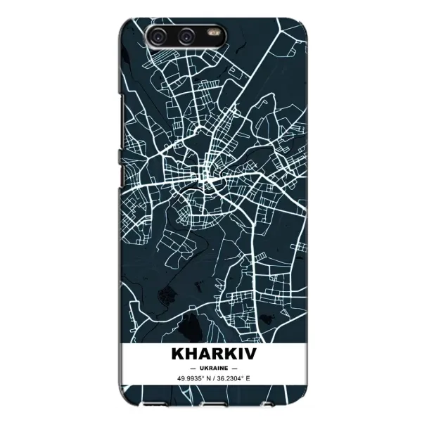 Чехол с принтом «Харьков» для Huawei P10 Plus (VKY)