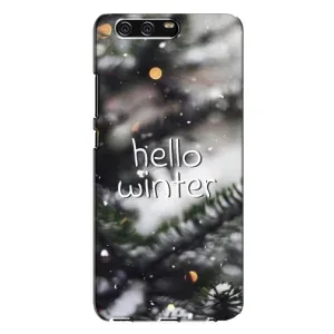 Новорічні, Святкові Чохли для Huawei P10 Plus, VKY - 2024 год (Hello winter)