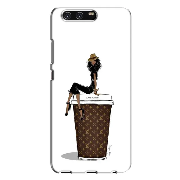 Чохол з принтом «кава LOUIS VUITTON» для Huawei P10 Plus (VKY)