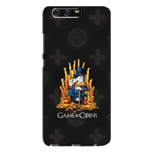 Чехли для Huawei P10 Plus, VKY - Скрудж МакДак Louis Vuitton (PREMIUMPrint) (Король грошей)