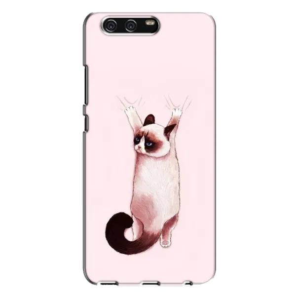 Чехол с принтом «Котик падает» для Huawei P10 Plus (VKY)