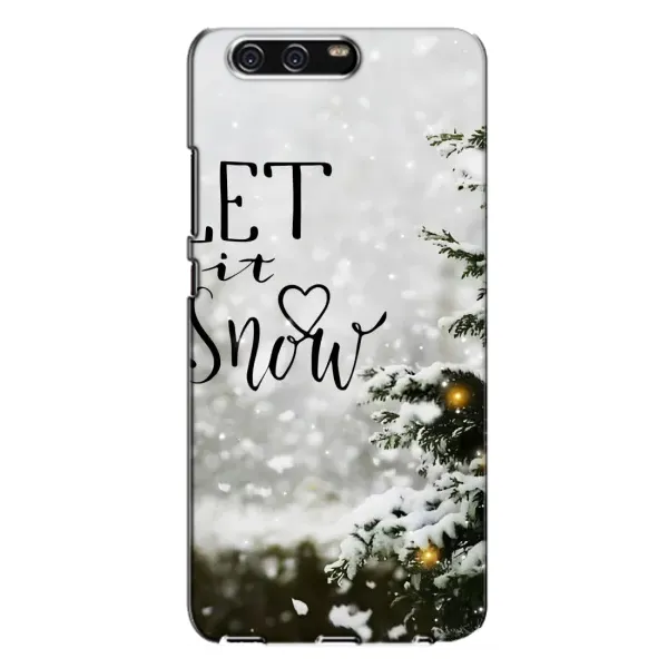Чехол с принтом «Let it snow» для Huawei P10 Plus (VKY)