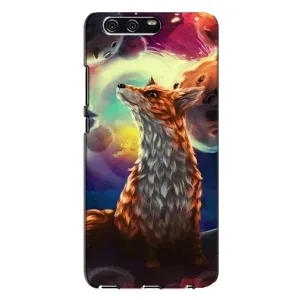 Чохли з картинкою Лисичка для Huawei P10 Plus, VKY (VPrint) (Лисичка в космосі)