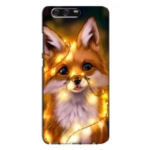 Чохли з картинкою Лисичка для Huawei P10 Plus, VKY (VPrint) (Лисичка в гірляндах)